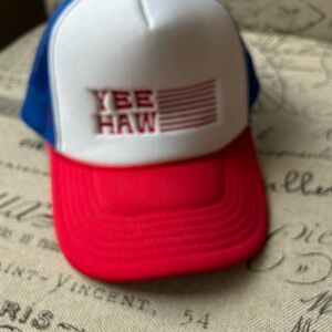Red and Blue Trucker Hat